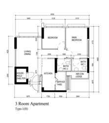Blk 991A Buangkok Square (Hougang), HDB 3 Rooms #588662891